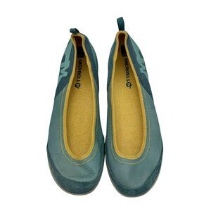 Merrell Womens Britney Blue Performance Flats Mary Jane Shoes Size 11 Casual